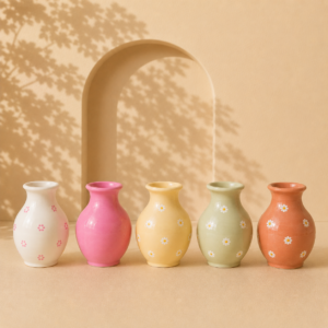 Mini Pot Magnets (Set of 5)